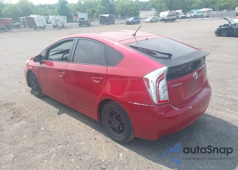 2012 Toyota Prius Two из США, поврежденный, VIN JTDKN3DU1C1503463